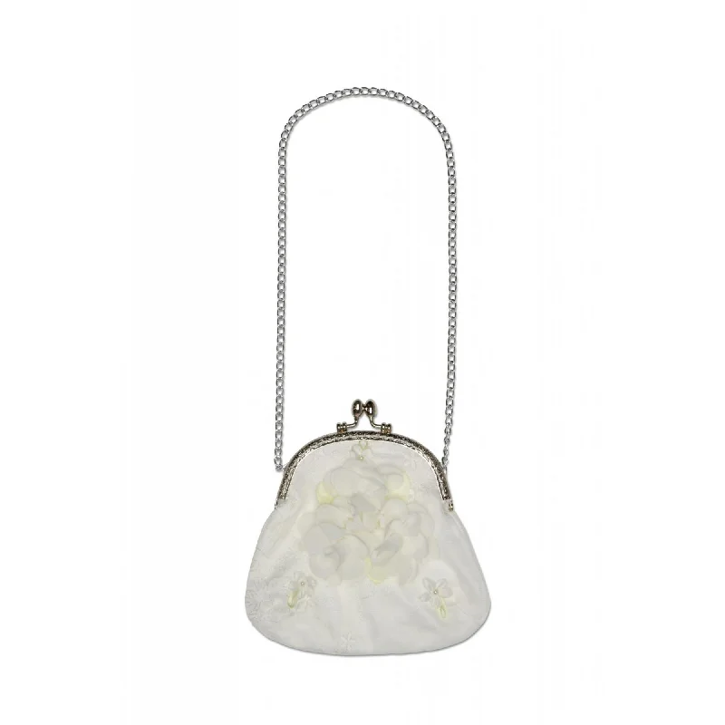 Elegant New Year Party Bags With Flash Sales Biscotti Heirloom Romance Purse in Pink or Ivory