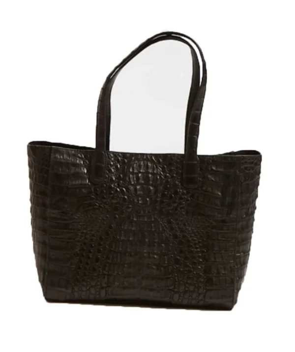 Luxury Bags For Working Professionals Cassandra Croc Tote Luxury Bags For Working Professionals