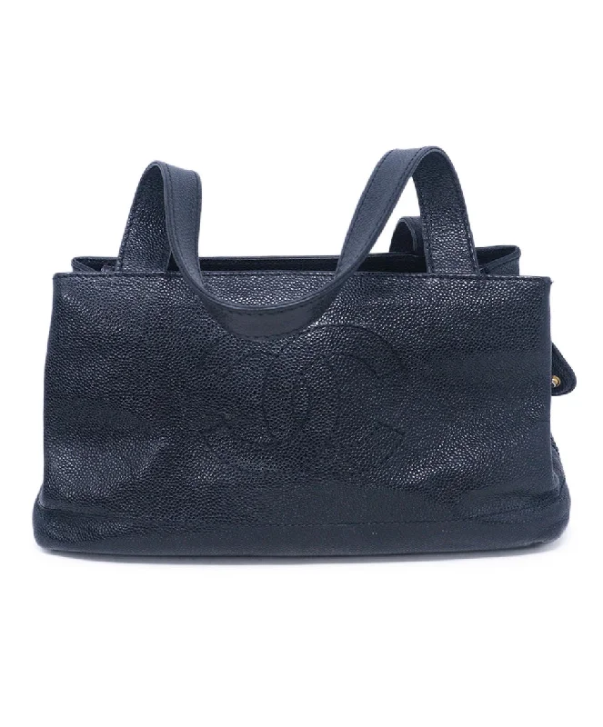 Eco-Friendly And Discounted Bags Chanel Black Caviar Leather Handbag