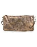 Halloween-Themed Crystal Cross-Body: Gold. Clearance! Real leather! Final sale! Was $170! Now only $85