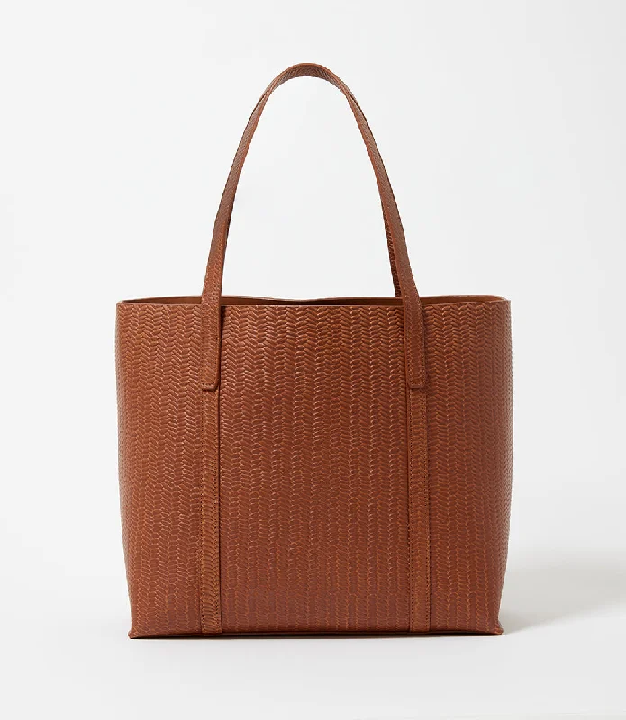 Customizable Bags For Personalized Style Embossed Leather Tote
