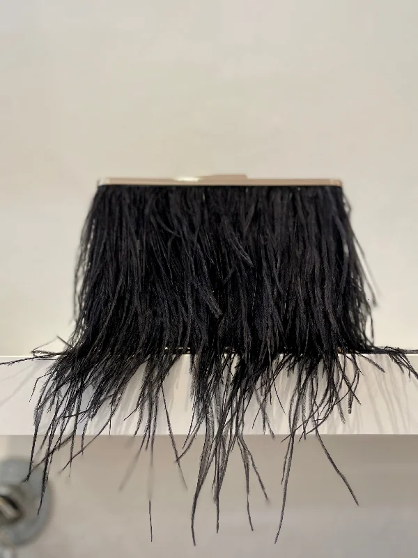Discounted Designer Bags On Sale Estelle Feather Clutch