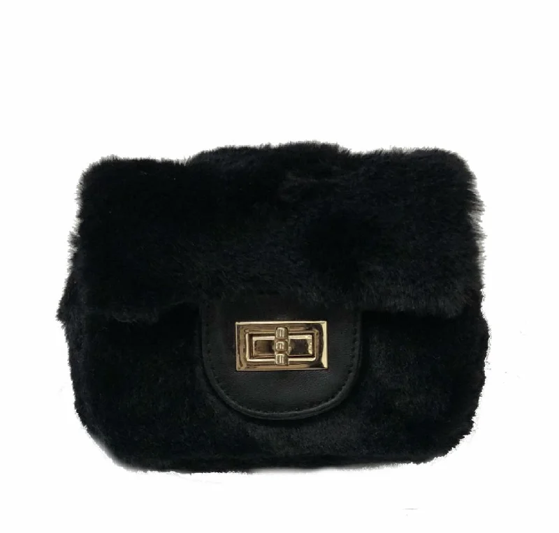 Trendy Bags For Sales Faux Fur Purse