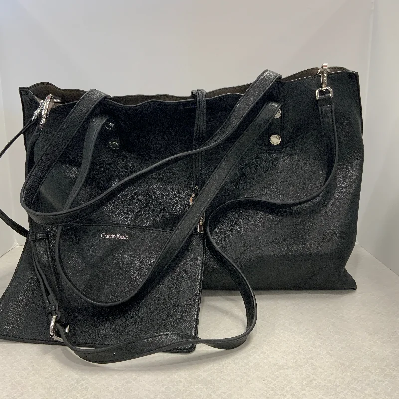 Senior Travelers Handbag Leather By Calvin Klein