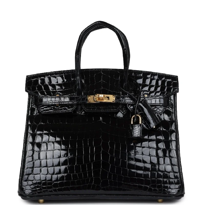 Affordable Bags For Budget Shoppers Hermes Birkin 25 Black Shiny Niloticus Crocodile Gold Hardware Affordable Bags For Budget Shoppers Hermes Birkin 25 Black Shiny Niloticus Crocodile Gold Hardware