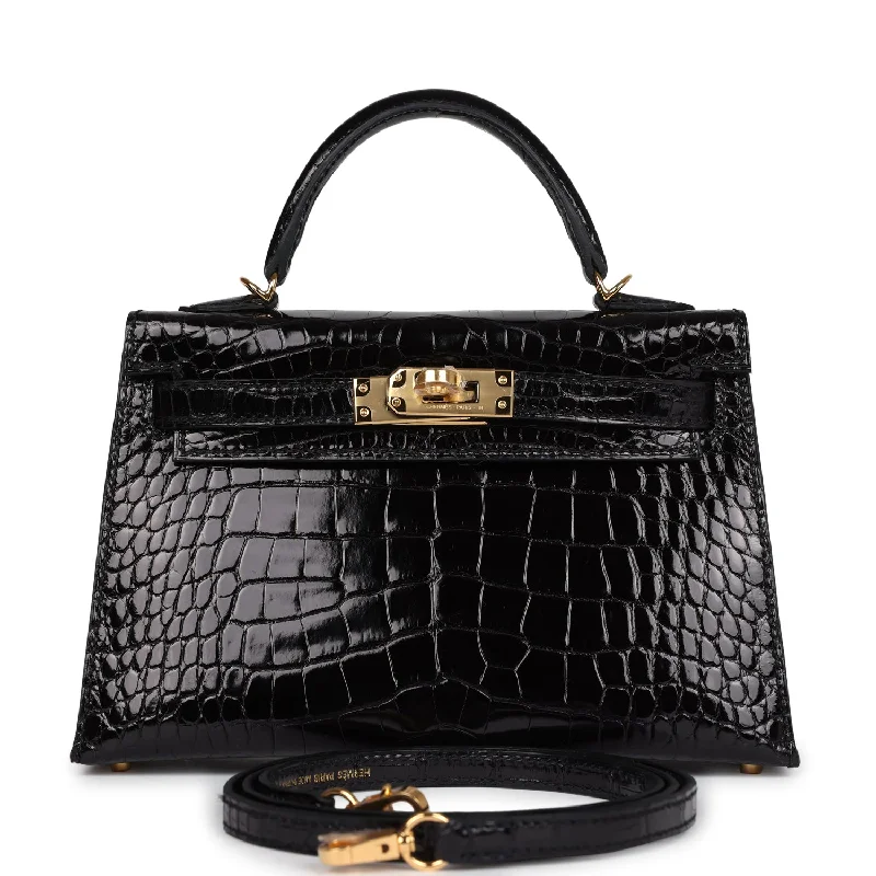 Affordable Bags For Budget Shoppers Hermes Kelly Sellier 20 Black Shiny Alligator Gold Hardware Affordable Bags For Budget Shoppers Hermes Kelly Sellier 20 Black Shiny Alligator Gold Hardware