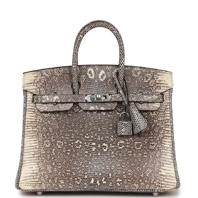 Wholesale Bags For Resellers Hermes Birkin 25 Ombre Varanus Salvator Lizard Palladium Hardware