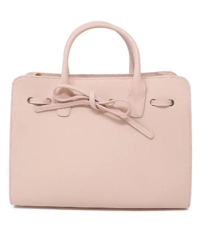 Edgy Bags For Bold And Daring Fashionistas Mansur Gavriel Pink Leather Tote Edgy Bags For Bold And Daring Fashionistas