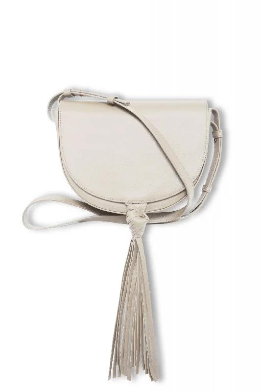 Minimalist Leather Bag For Modern Aesthetics Mariana Ivory