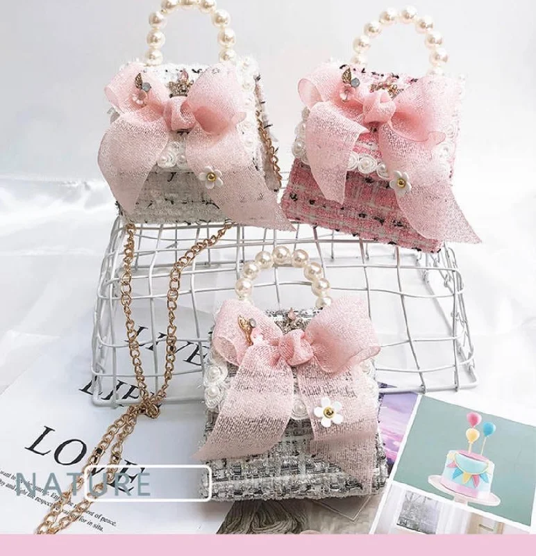Luxury Bags On Sale Tea Party Pearl Handbag