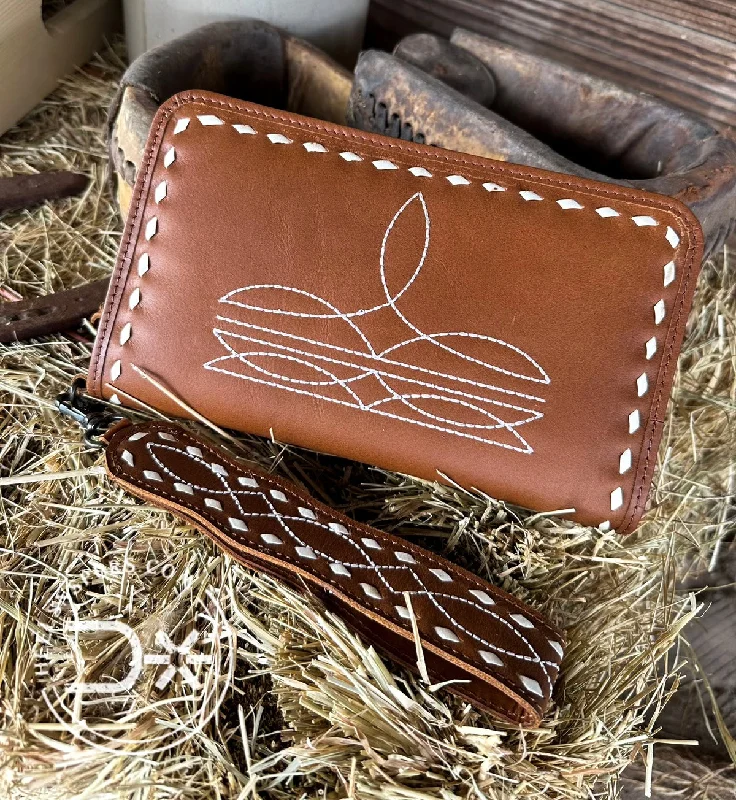 Designer Bags For Luxury Collectors The Ranch Wife’s Boot Stitched Organizer