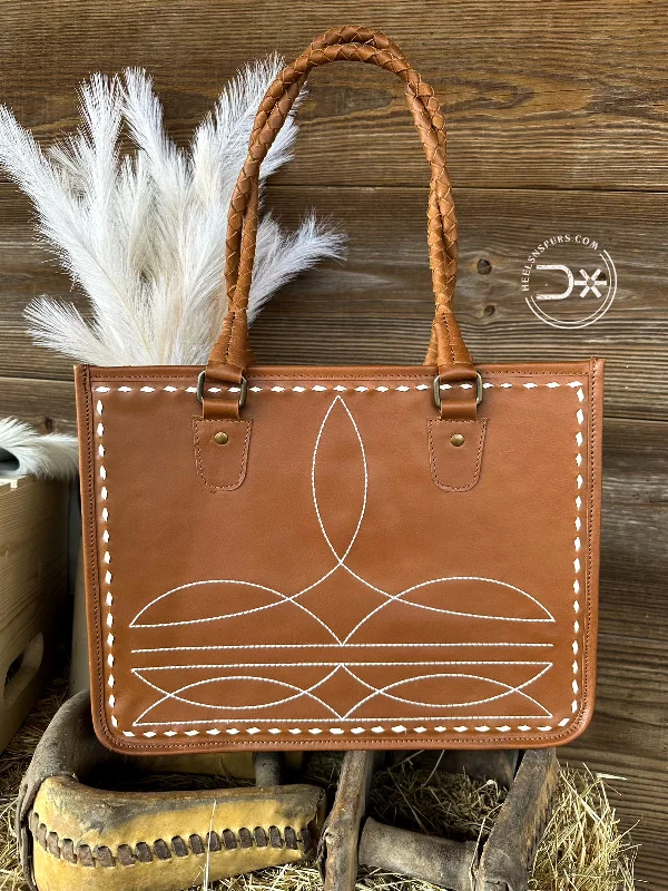 Seasonal Clearance Bags For Summer The Ranch Wife’s Boot Stitched Tote