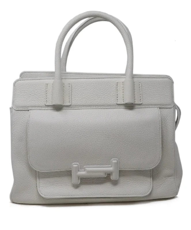 Flash Sale On Premium Bags Tod's White Leather Handbag Flash Sale On Premium Bags