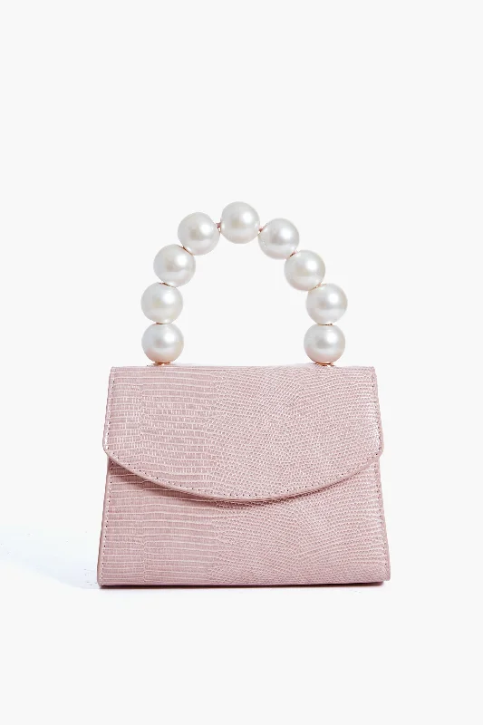 Sale Event, Prices Rock Pink Peta Pearl Handle Bag Affordable Bags For Budget Shoppers