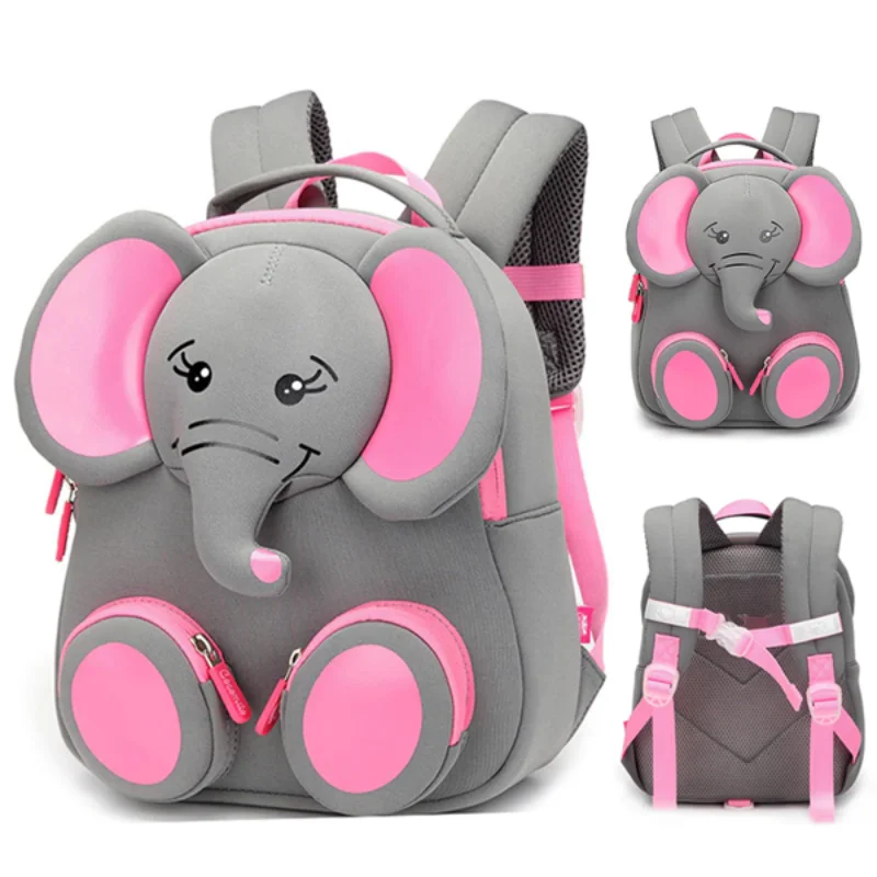 Discounted Designer Bags For Clearance Sale 3D Elephant Bag Backpack For Kids Children