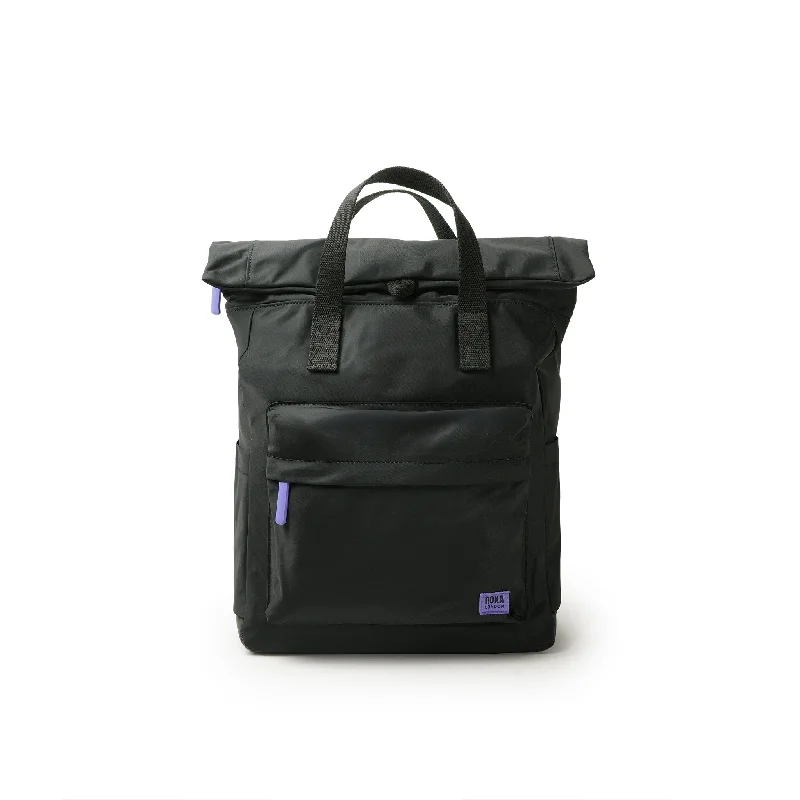 Tote Bag For Everyday Use Creative Waste Black Edition Canfield B Purple Recycled Nylon