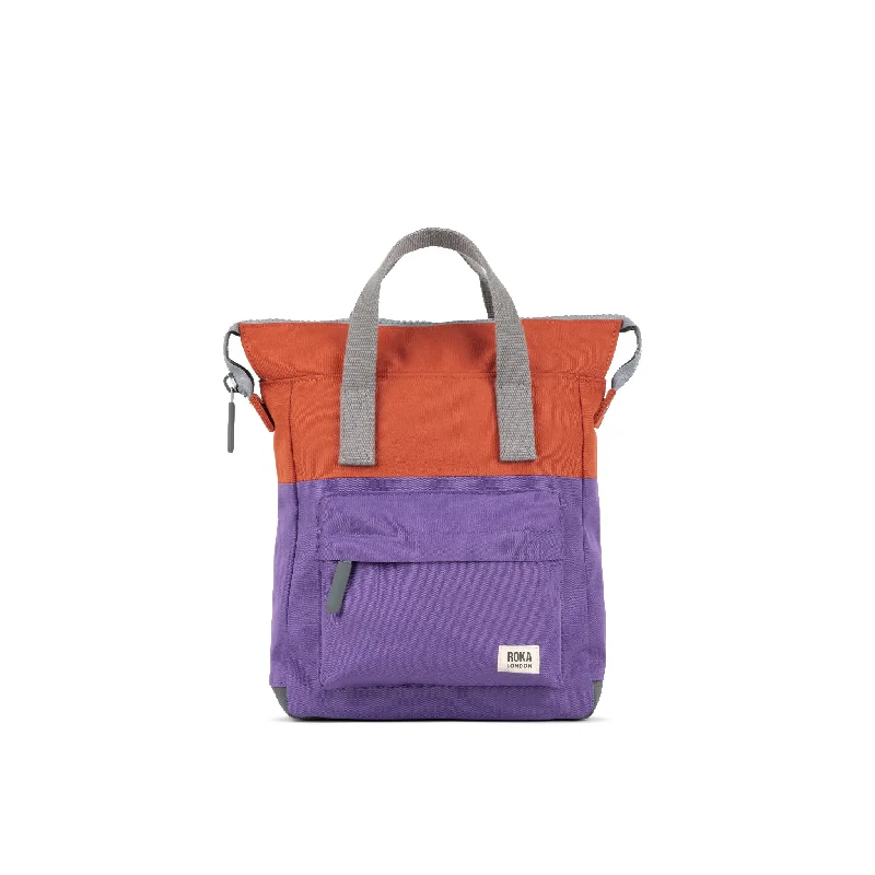 Inspired Bags For Luxury Fashion Lovers Creative Waste Bantry B Imperial Purple/Rooibos Recycled Canvas