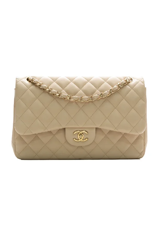 Trendy Bags Classic Jumbo Double Flap Bag