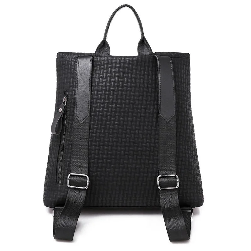 Luxury Bags On Sale Black Leather Backpack For Women