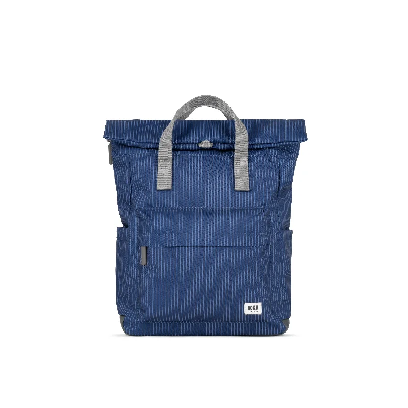 Stylish Bags For Fashion Influencers And Bloggers Canfield B Denim Dark Wash Recycled Canvas Stylish Bags For Fashion Influencers And Bloggers Canfield B Denim Dark Wash Recycled Canvas