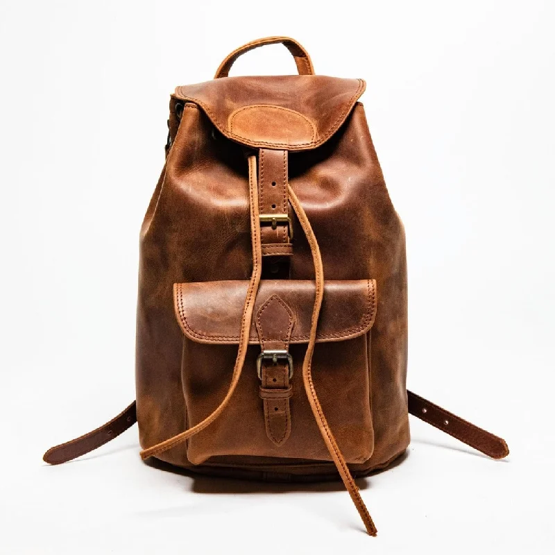 Bags For Free-Spirited And Artistic Styles City Leather Backpack 2.0