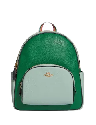 Bags For Personalized Gifts Coach Court Backpack In Colorblock