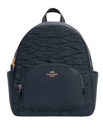 Luxury Bags On Sale Coach Court Backpack With Ruching