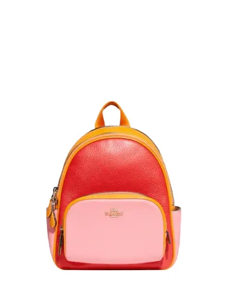 Limited-Time Offer On Trendy Bags Coach Mini Court Backpack In Colorblock