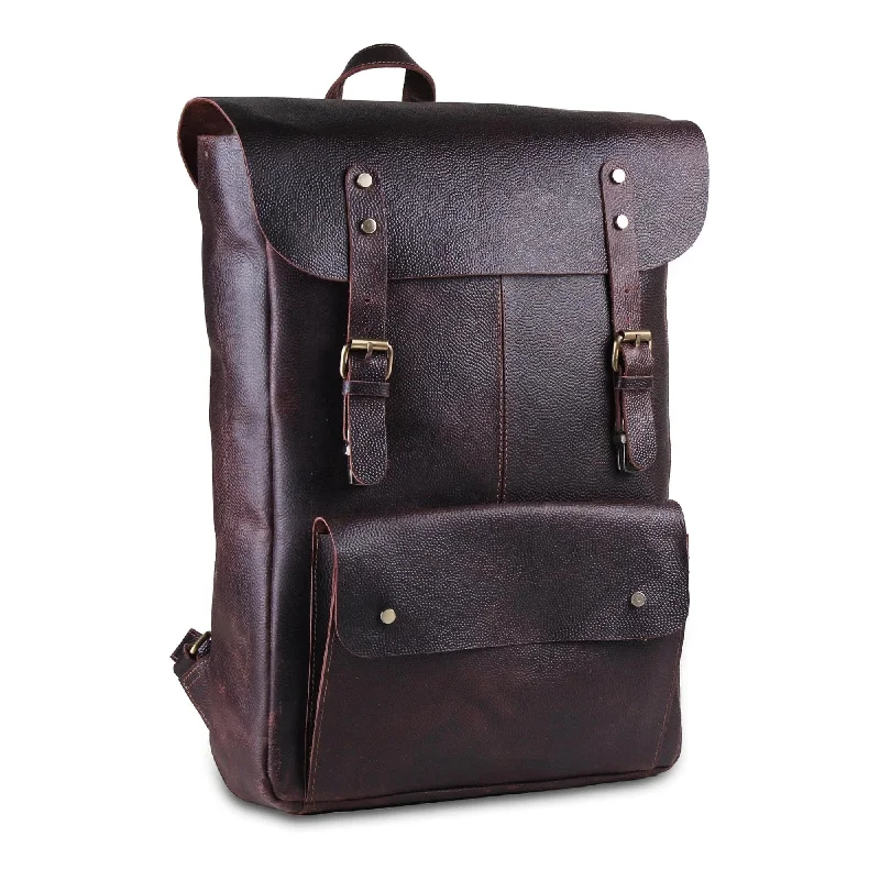 Limited-Time Offer On Trendy Bags Commute Buffalo Leather Backpack bag