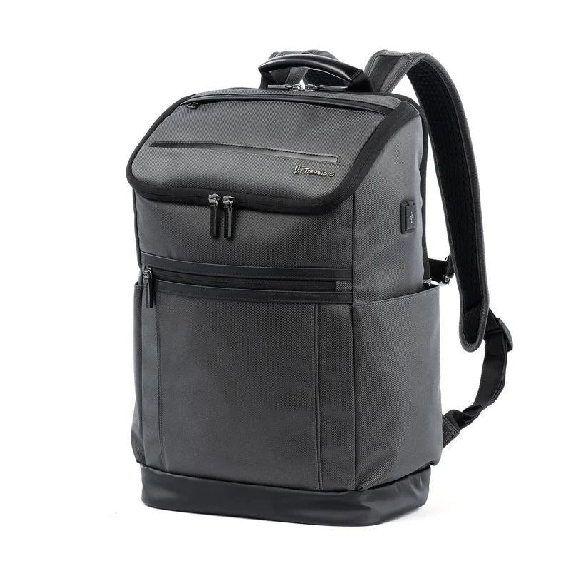 Sporty Bags For Active And Athletic Lifestyles Crew Executive Choice 3 Medium Top Load Backpack - Titanium Grey Sporty Bags For Active And Athletic Lifestyles Crew Executive Choice 3 Medium Top Load Backpack - Titanium Grey
