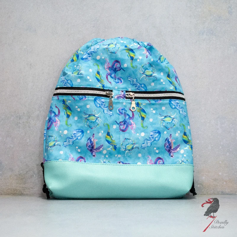 Discounted Designer Bags On Sale Delicate Ocean Begonia Backpack