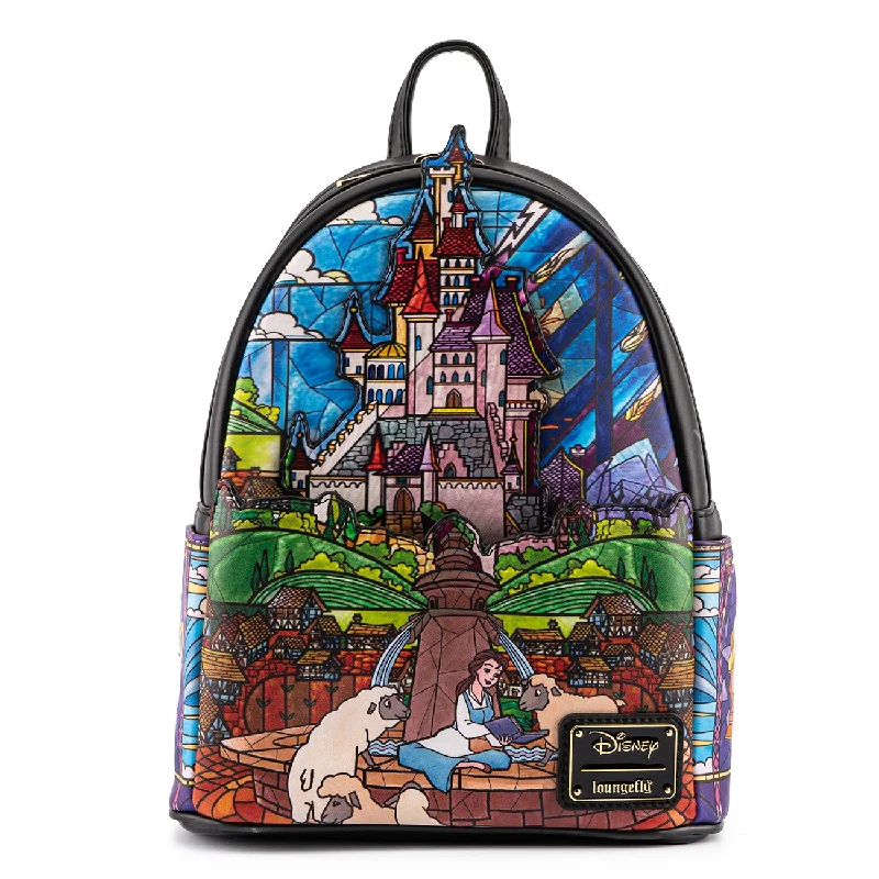 Inspired Bags For Timeless Elegance Loungefly Disney Princess Belle Castle Series Mini Backpack Inspired Bags For Timeless Elegance Loungefly Disney Princess Belle Castle Series Mini Backpack