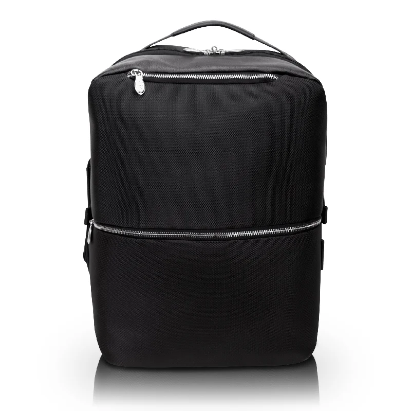 Stylish Bag For Women EAST SIDE | 17” Nylon 2-In-1 Laptop Cross-Body & Backpack