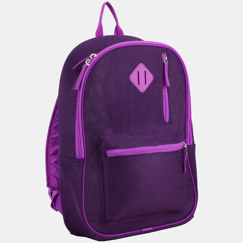 Urban Style Active Semi Transparent Soft Comfortable Mesh Backpack