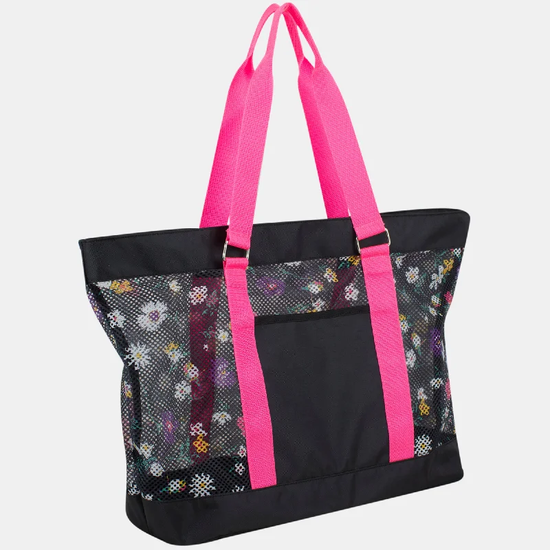 meshtote-ditzyfloral