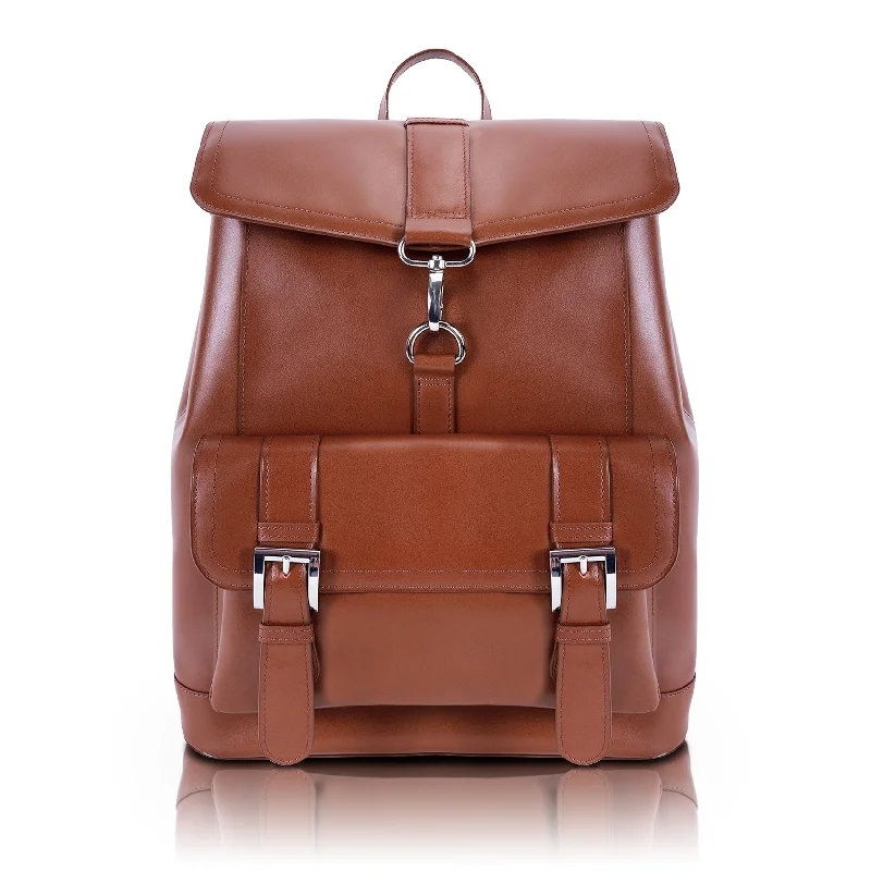 Stylish And Affordable Bags For Every Occasion HAGEN | 15” Leather Laptop Backpack