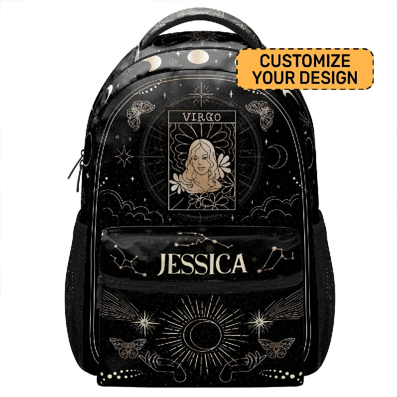 Luxury Bags For Working Professionals Horoscope - Personalized Backpack SBBPHA45