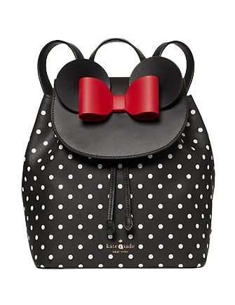 Compact Bags For Minimalist Travelers Kate Spade New York Disney X Minnie Mouse Backpack