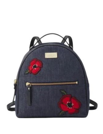 Bags For Urban And Trendy Looks Kate Spade New York Grove Street Denim Poppy Sammi Backpack