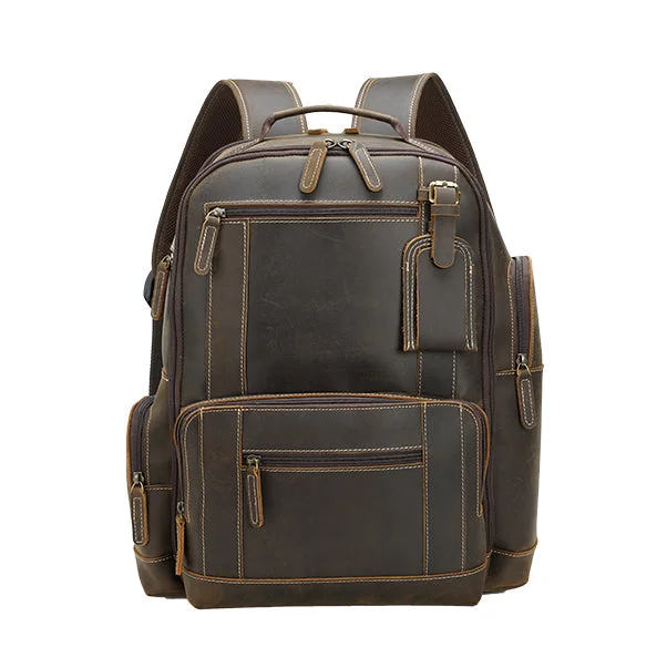 Limited-Time Offer On Trendy Bags Leather Backpack for 15.6" Laptop