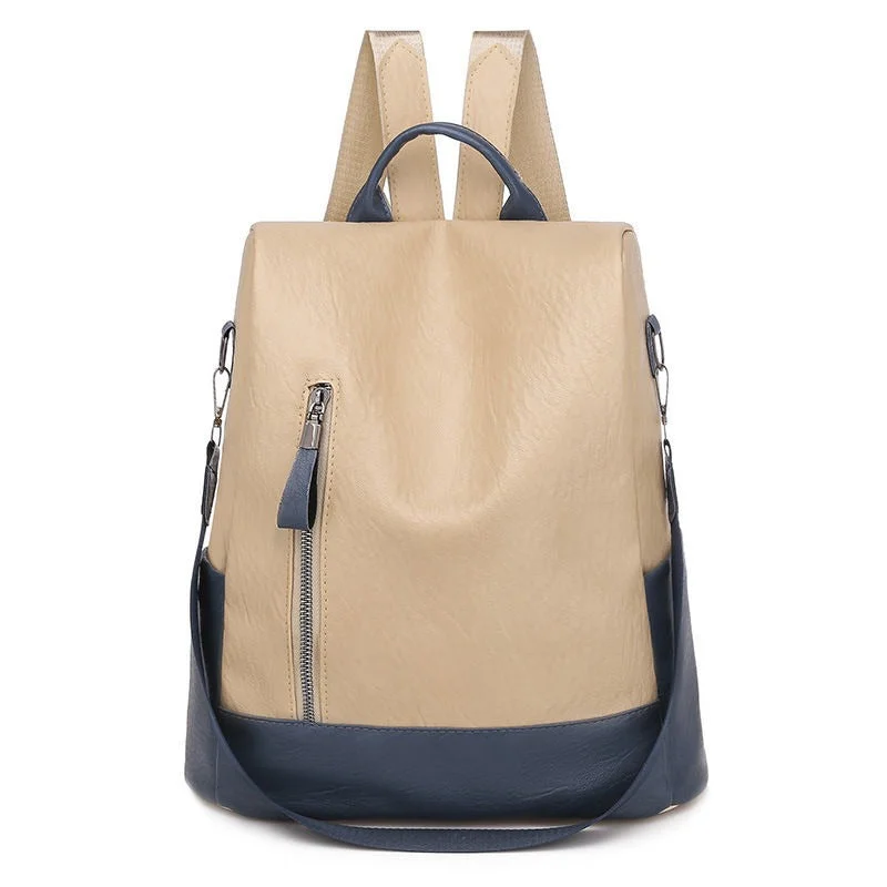 Minimalist Leather Bag For Modern Aesthetics Leather Backpack For Women