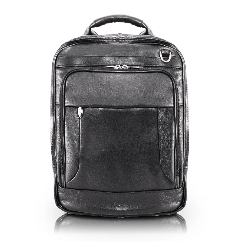 Chic And Clearance-Priced Tote Bags LINCOLN PARK | 15” Leather 3-Way Laptop Backpack Chic And Clearance-Priced Tote Bags LINCOLN PARK | 15” Leather 3-Way Laptop Backpack