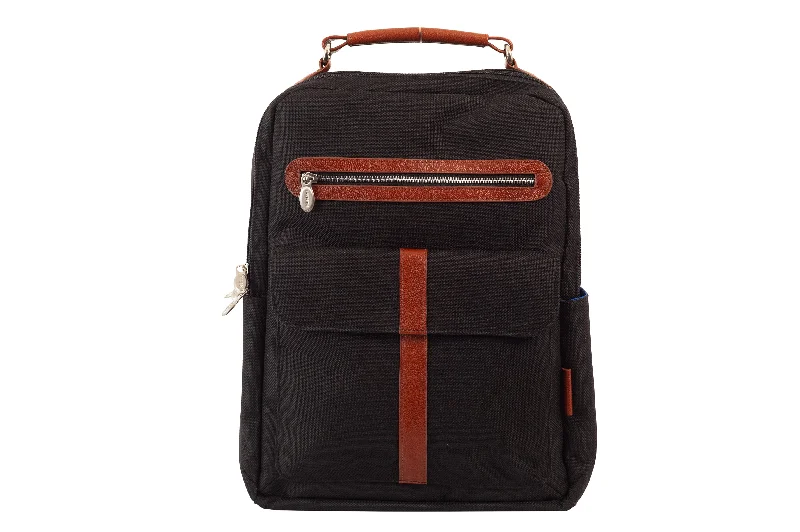 Designer Bags For Luxury Collectors With Offers LOGAN | 17” Nylon Two-Tone Laptop Backpack Designer Bags For Luxury Collectors With Offers LOGAN | 17” Nylon Two-Tone Laptop Backpack
