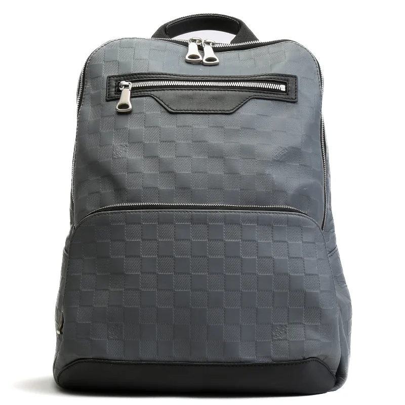 Odor-Resistant And Budget Bags LOUIS VUITTON Avenue Damier Infini Leather Backpack - Gray OUTLET FINAL SALE Odor-Resistant And Budget Bags LOUIS VUITTON Avenue Damier Infini Leather Backpack - Gray OUTLET FINAL SALE