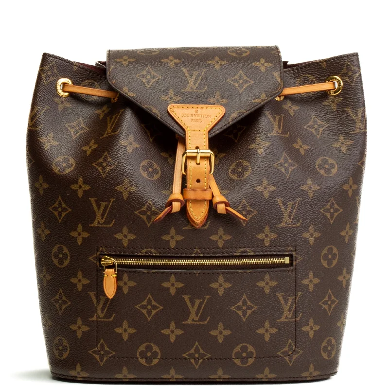 Stylish Bags For Fashion Influencers And Bloggers LOUIS VUITTON Monogram Montsouris Backpack