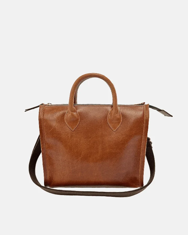 Customizable Bags For Personalized Style Mini Penn Carryall | Chestnut