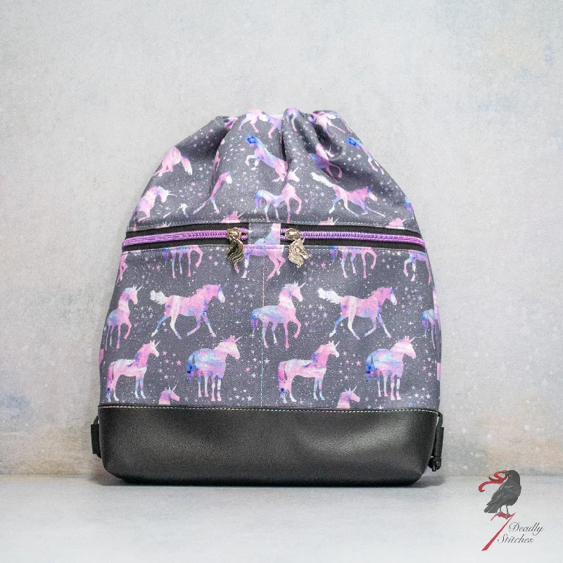Discounted Designer Bags For Clearance Sale Pastel Unicorns Begonia Backpack