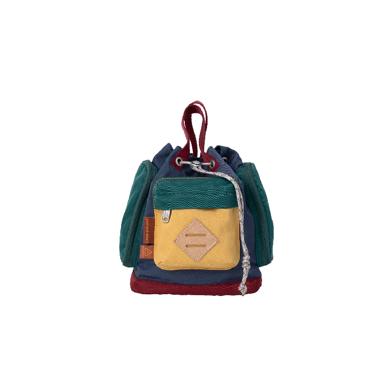 Festive Holiday Gift Bags Pyramid Tiny Happy Camper Series Backpack