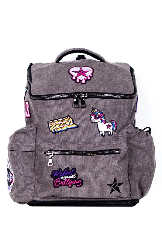 Luxury Bags On Sale Smoke Rebel Hero Backpack with Patches