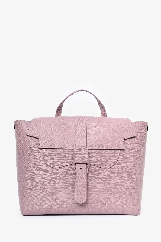 Trendy Bags For Sales Senreve Purple Leather Maestra Convertible Backpack